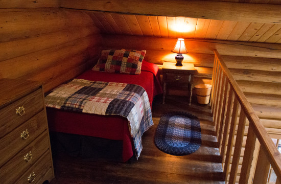 Baker House Loft Bed | Wyoming Guest Ranch | CM Ranch