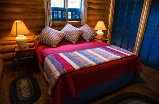 Baker House Bedroom | Wyoming Guest Ranch | CM Ranch