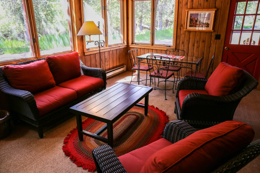 Baker House Porch | Wyoming Guest Ranch | CM Ranch
