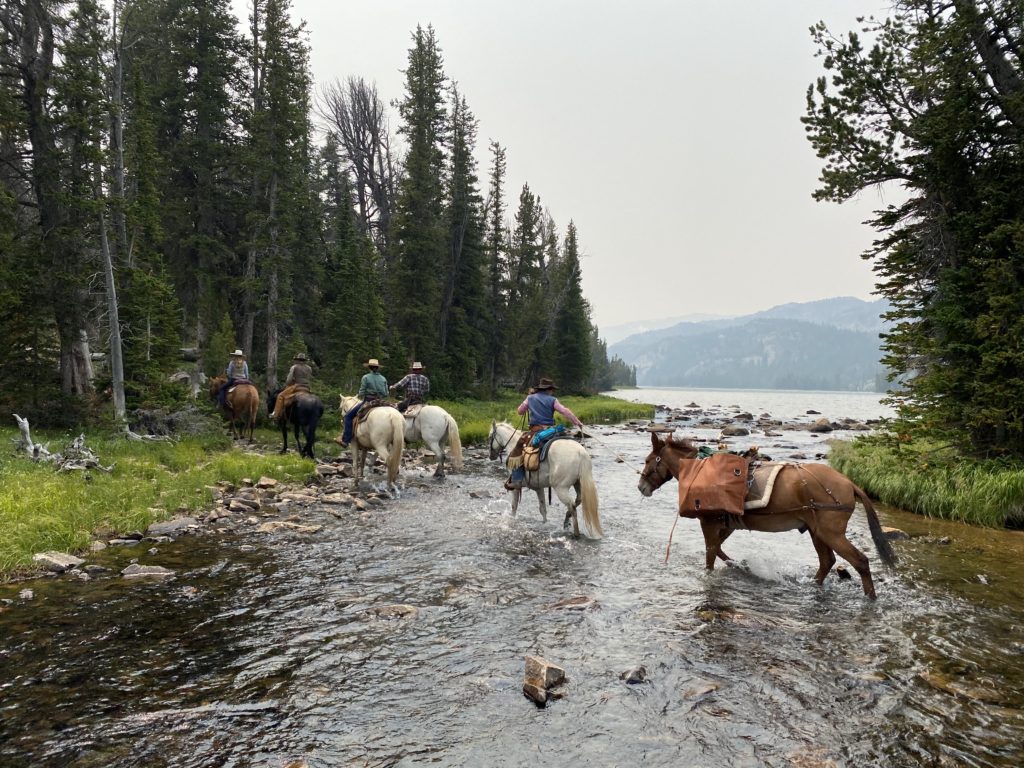 horseback pack trips wyoming