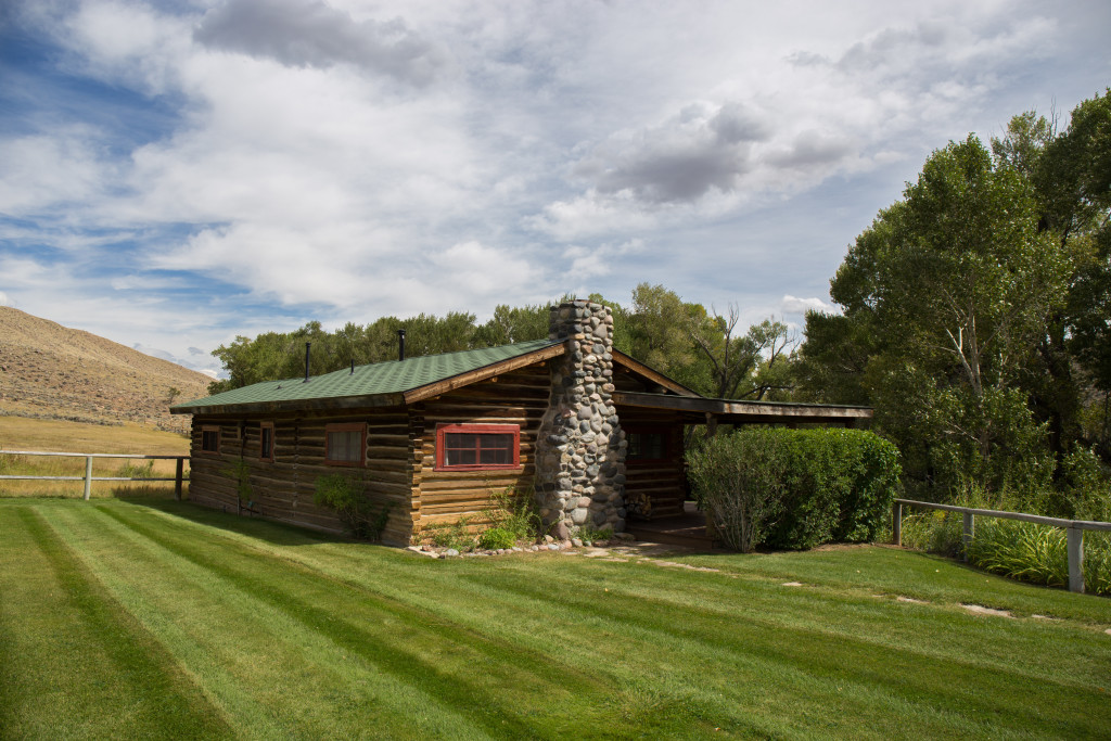Exterior of the Garden Cabin | Wyoming ranch vacation | CM Ranch