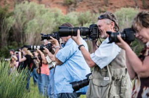A group of photographers on a retreat at CM Ranch near Dubois, WY | Best dude ranches in Wyoming